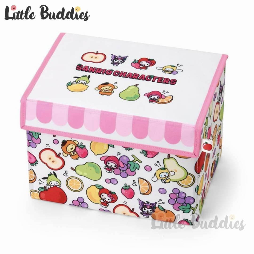 日本 Sanrio 水果造型系列 摺疊式儲物箱
