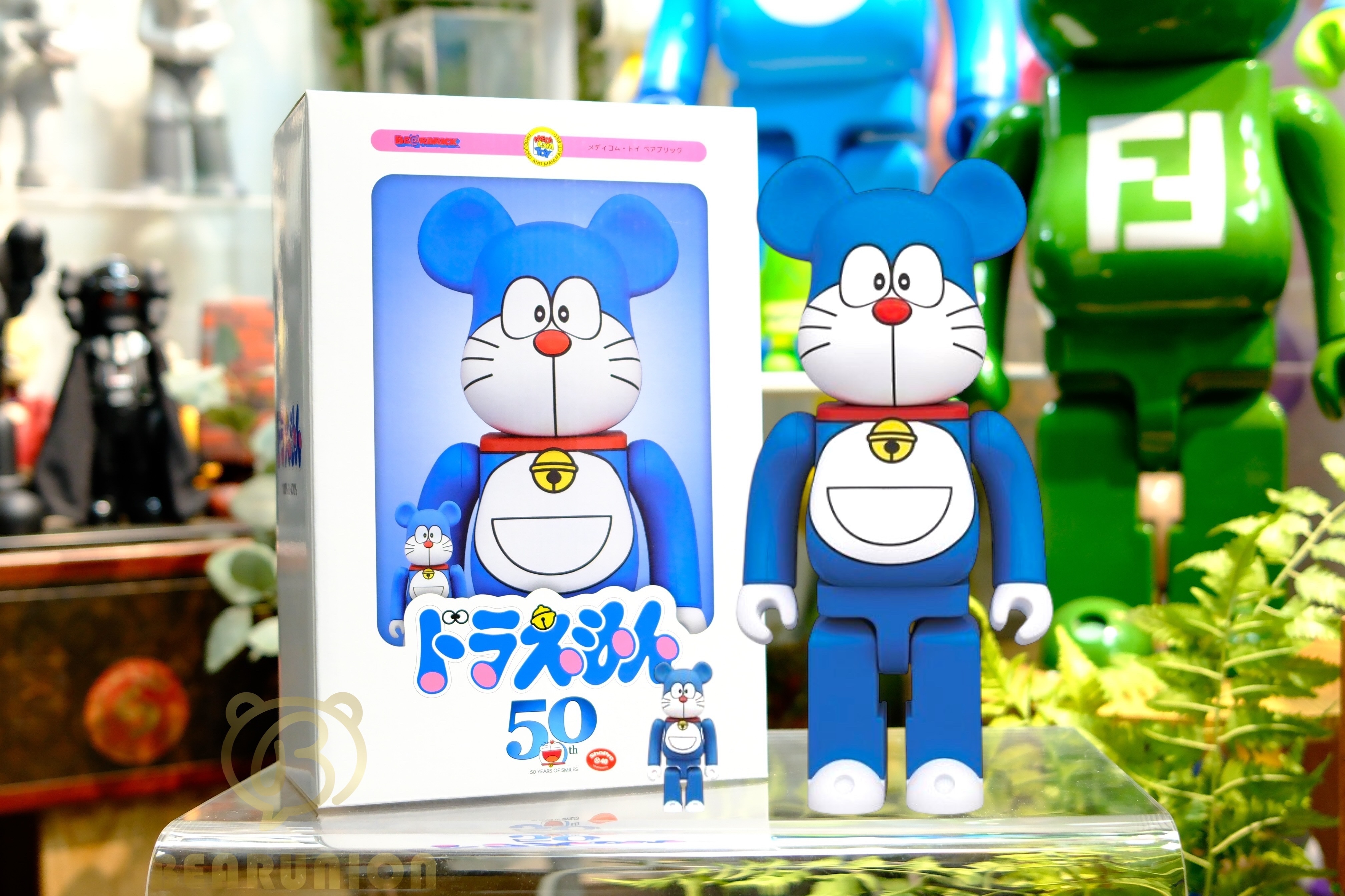 ベアブリック ドラえもん 50周年 100% & 400% BE@RBRICK MEDICOM TOY OFFICIAL BLOG（メディコム・トイ オフィシャルブログ