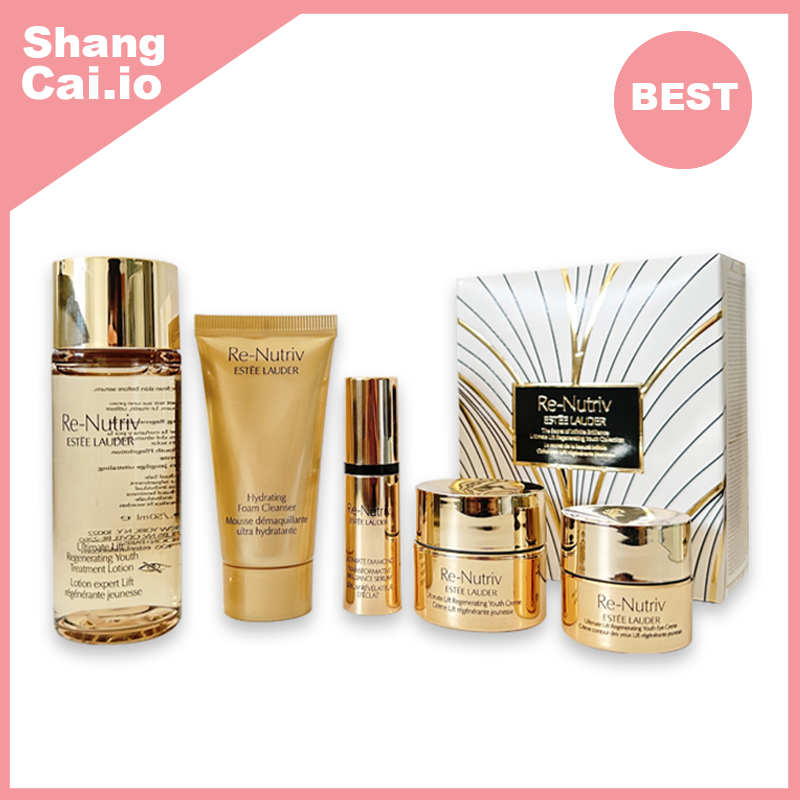 雅詩蘭黛-白金五件式小樣旅行裝 [平行進口] 版本隨機