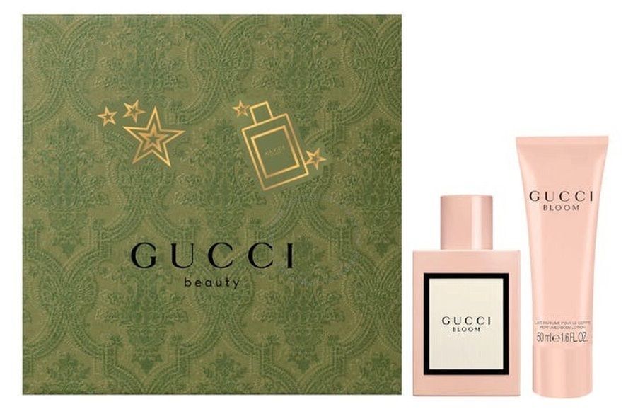 BLOOM 花悅女性淡香精香水套裝禮盒EDP (淡香精50ml+身體乳50ml)[平行進口]