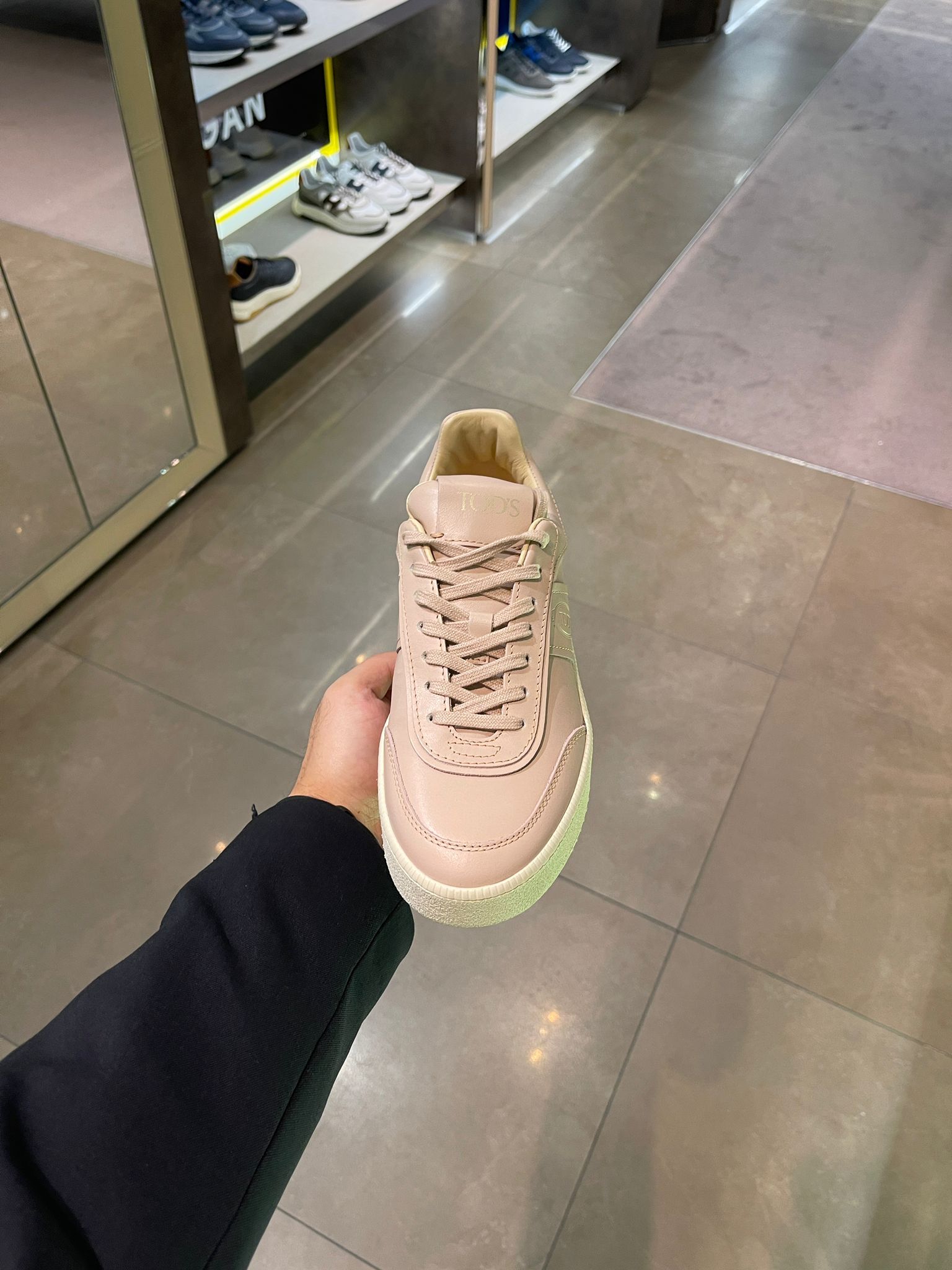 Tods Hogan XXW14 women sneaker Soft Pink