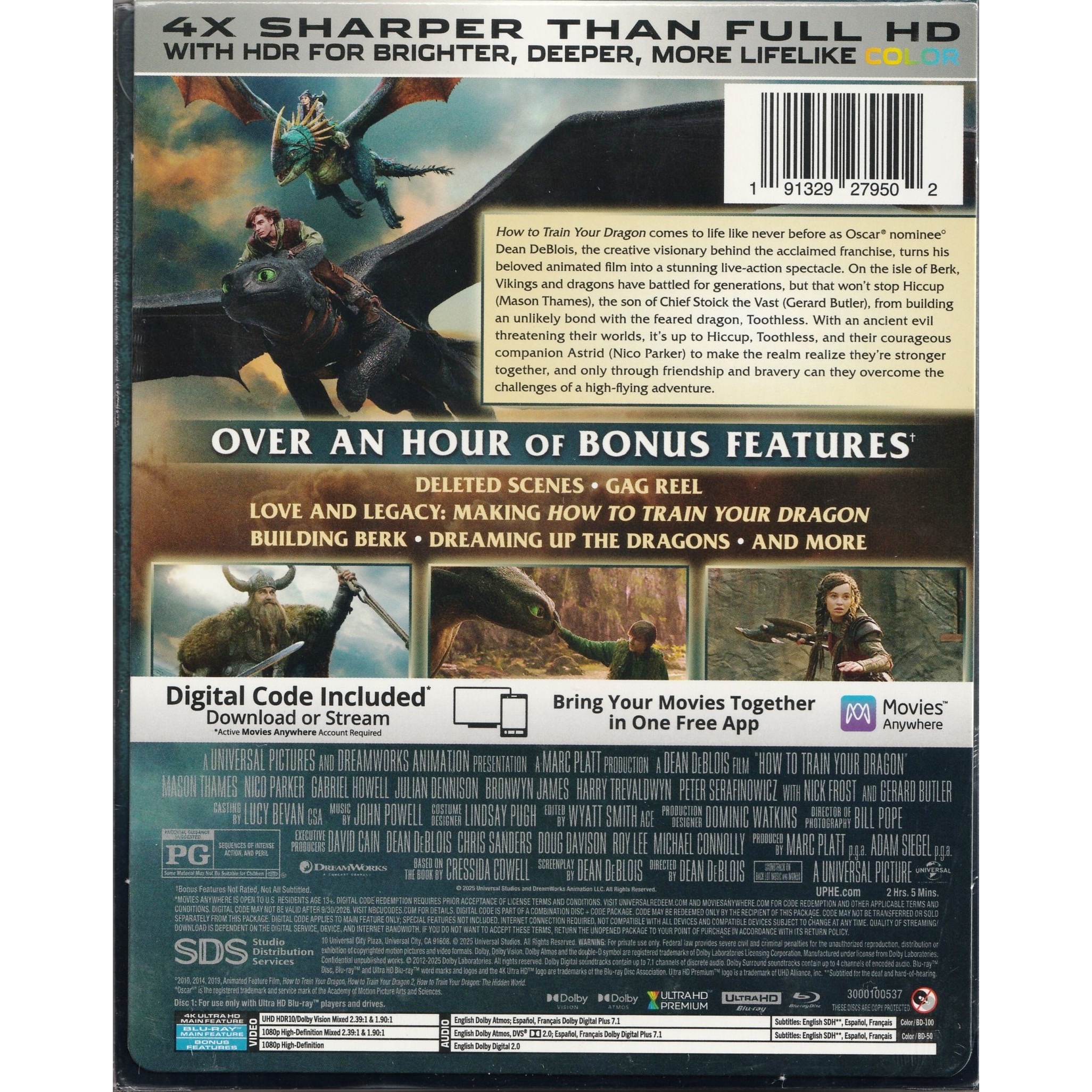 馴龍記 (2025) (鐵盒裝) (4K Ultra HD + Blu-ray) (美國版) [無中文字幕]