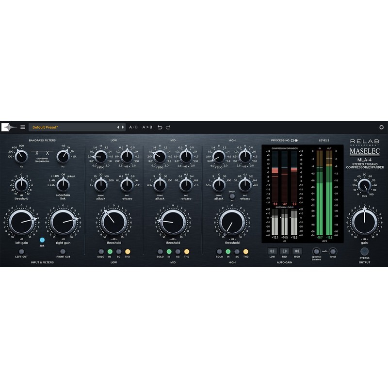 Relab Maselec MLA-4｜多頻段動態處理插件