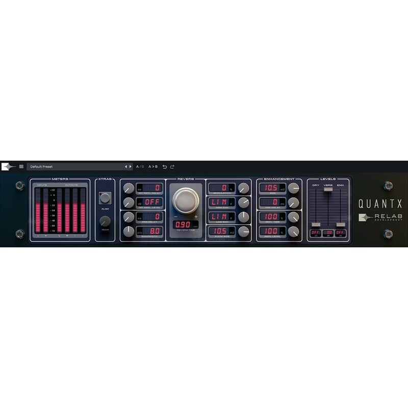 Relab QuantX Natural Resonance Reverb｜演算法殘響效果器