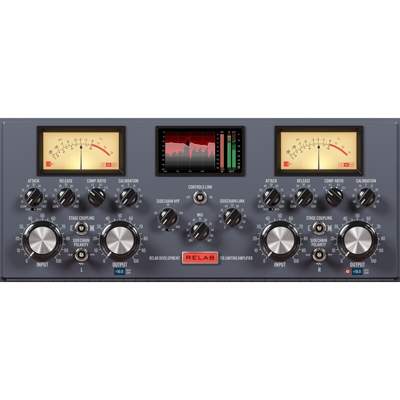 Relab 176 Tube Compressor/Limiter｜真空管壓縮限制器