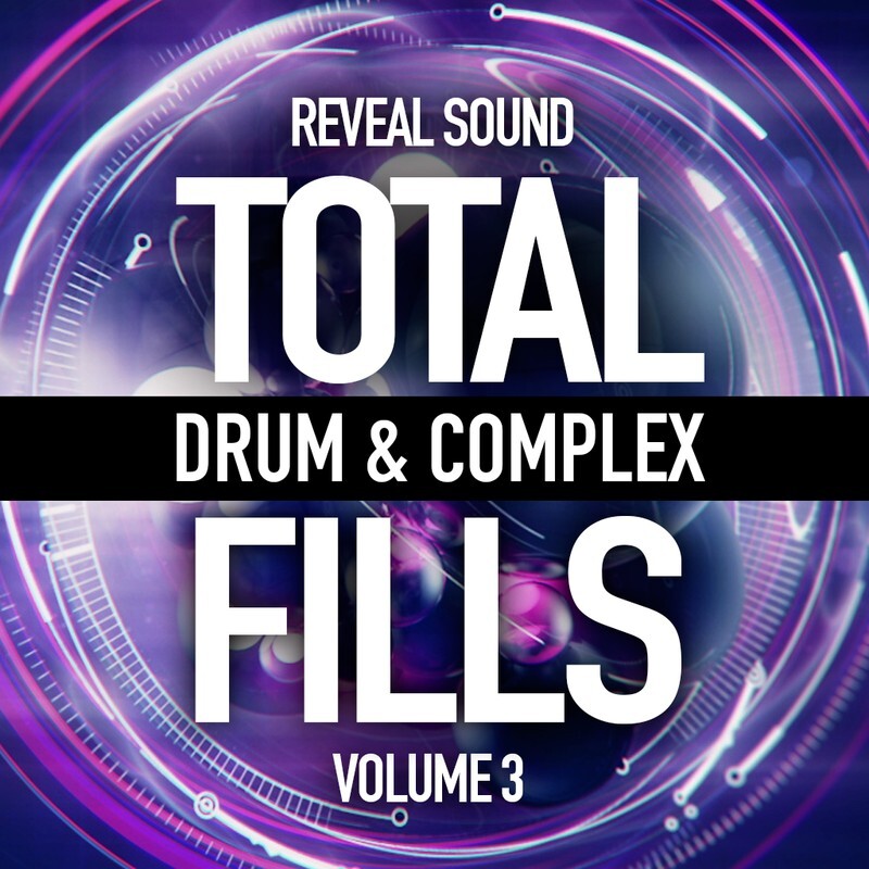 Reveal Sound Total Drum & Complex Fills Vol.3｜專業鼓組音色庫