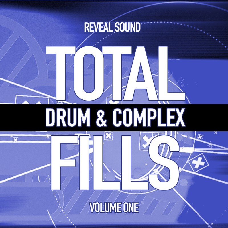 Reveal Sound Total Drum & Complex Fills Vol.1｜專業鼓組音色庫
