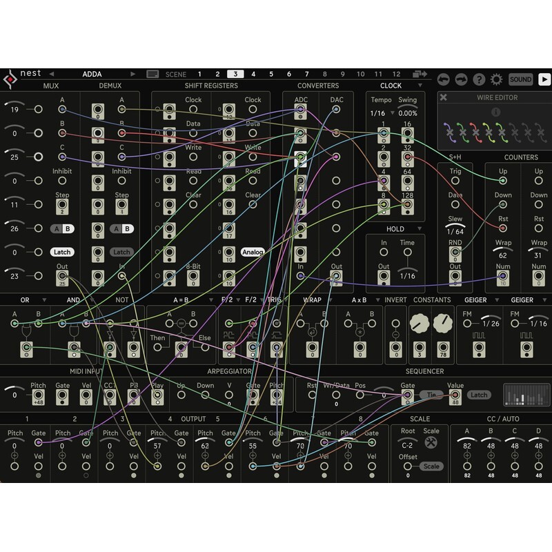 Sugar Bytes Nest｜模組化步進器插件