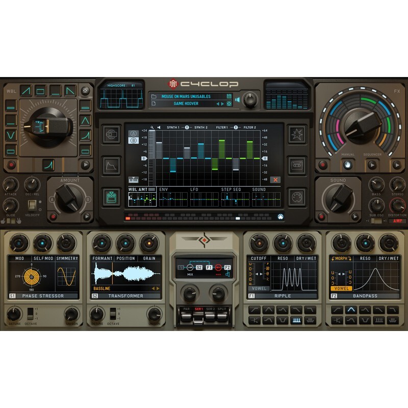 Sugar Bytes Cyclop｜貝斯合成器插件