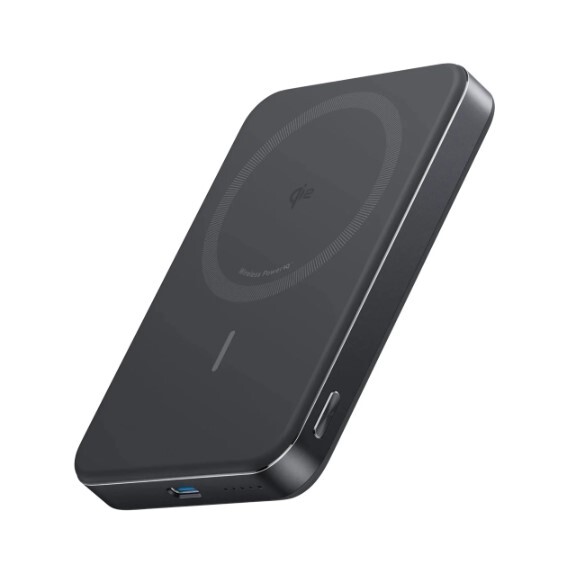 Anker MagGo Power Bank (10K, Slim) Qi2 10000mAh 無線充電行動電源 A1664 (平行進口)