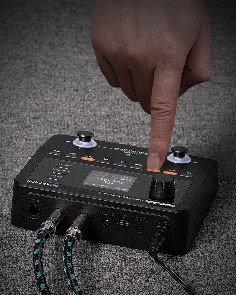 SONICAKE SMART BOX (POCKEMASTER升級版) 綜合口袋效果器英文版
