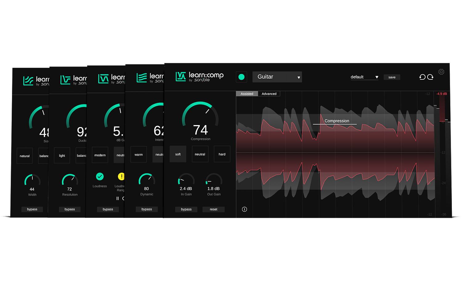 sonible learn:bundle｜音頻處理插件套裝