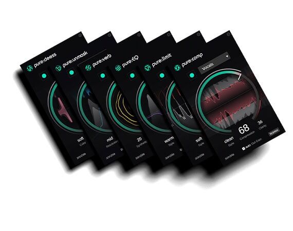 sonible pure:bundle｜音訊處理插件套裝