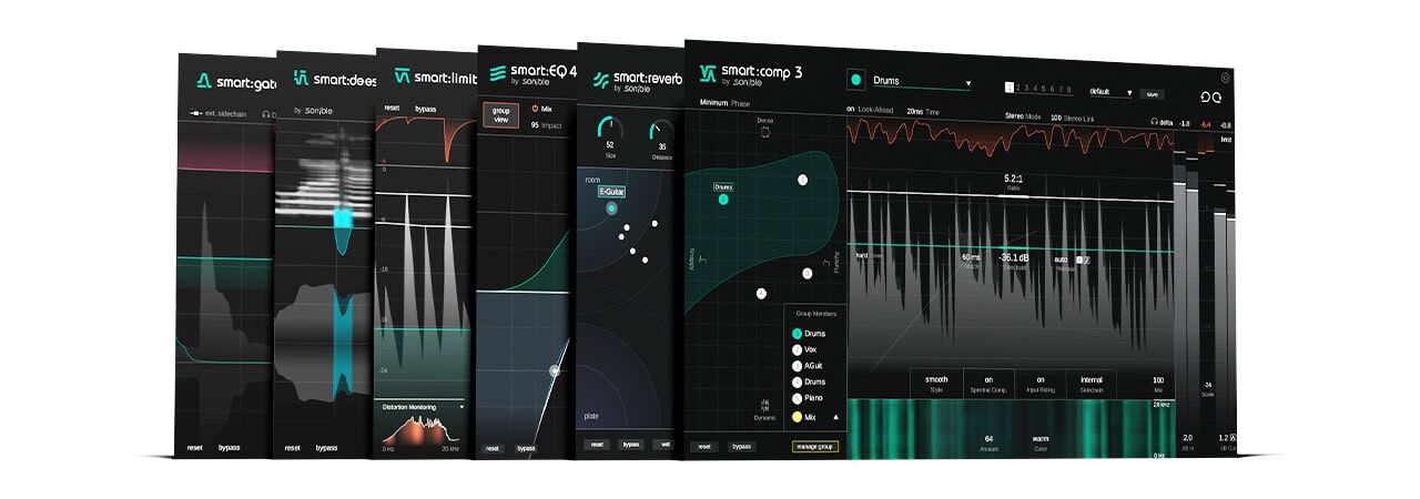 sonible smart:bundle｜智慧音訊處理套組