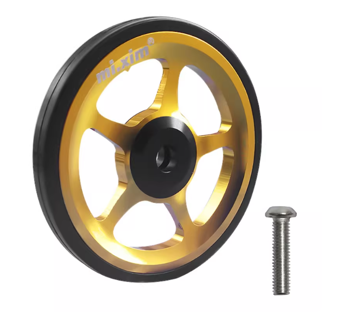 mi.xim鋁合金培林五角星易行輪/轆仔（一隻）