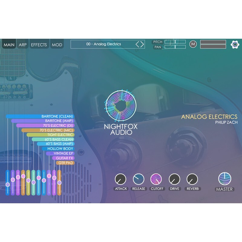 Nightfox Audio Analog Electrics｜電子樂器音色庫