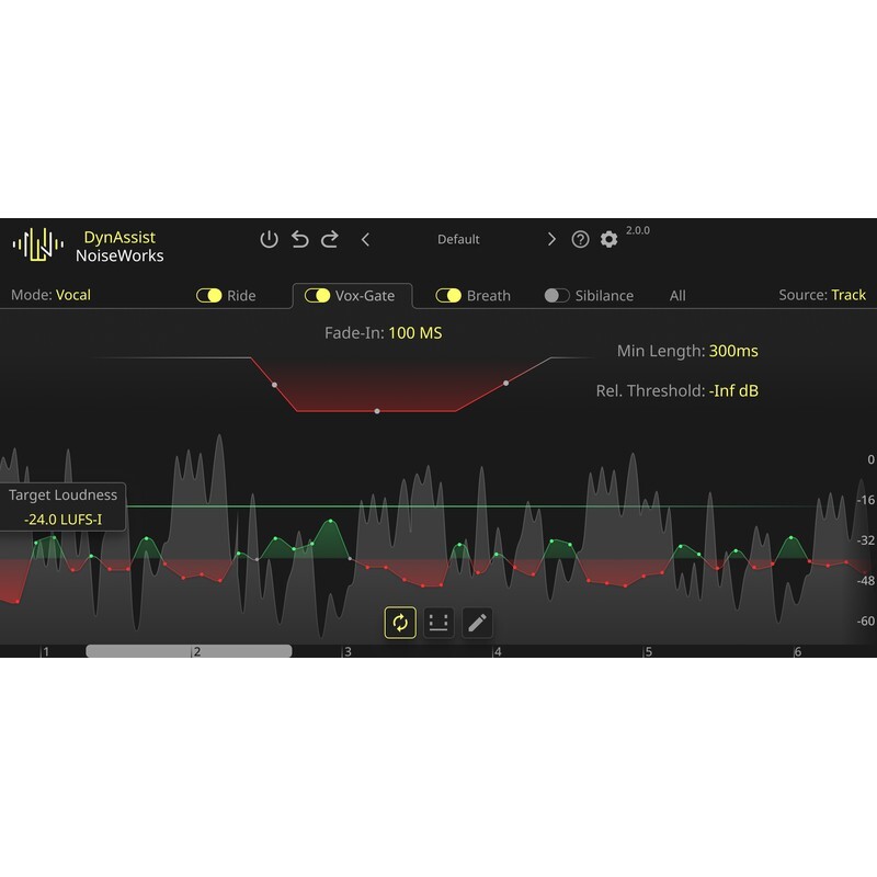 NoiseWorks DynAssist｜人聲動態處理插件
