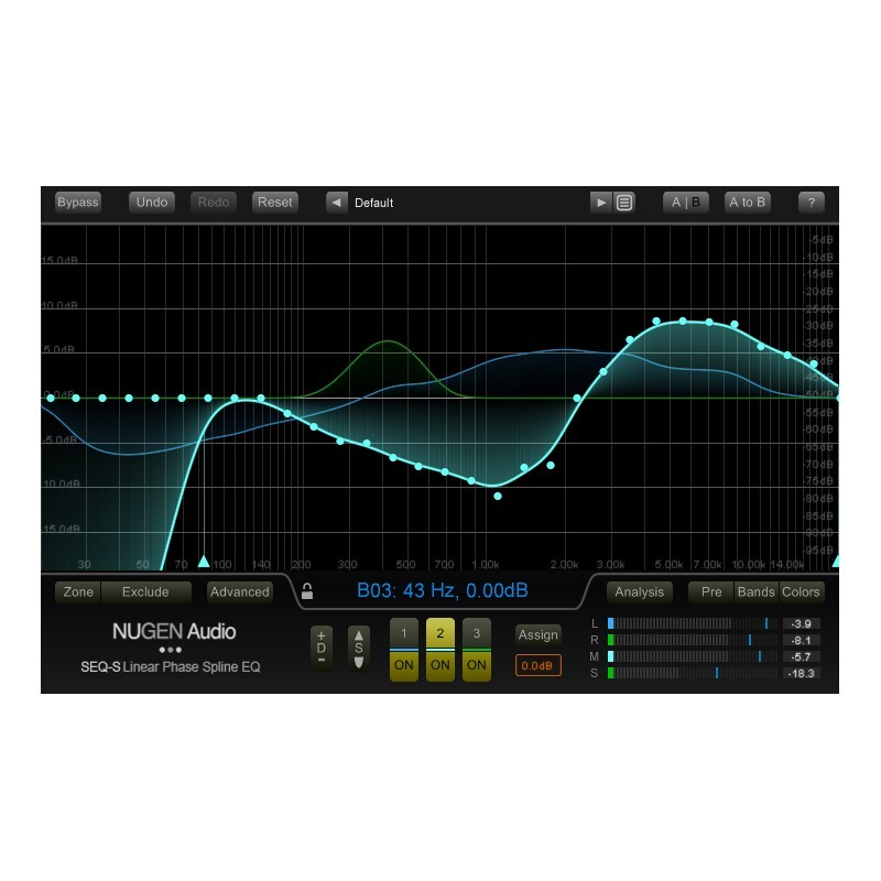 NUGEN SEQ-S Upgrade from SEQ-ST｜線性相位等化器升級包