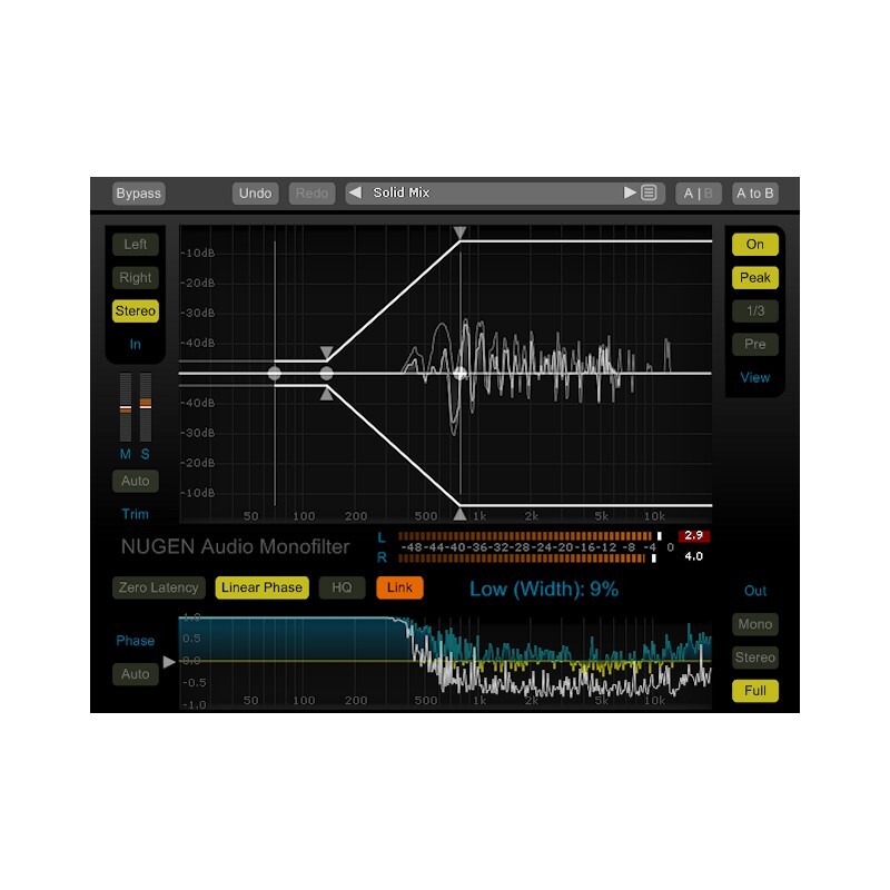 NUGEN Monofilter 4 < Monofilter UPG｜效果器軟體升級包