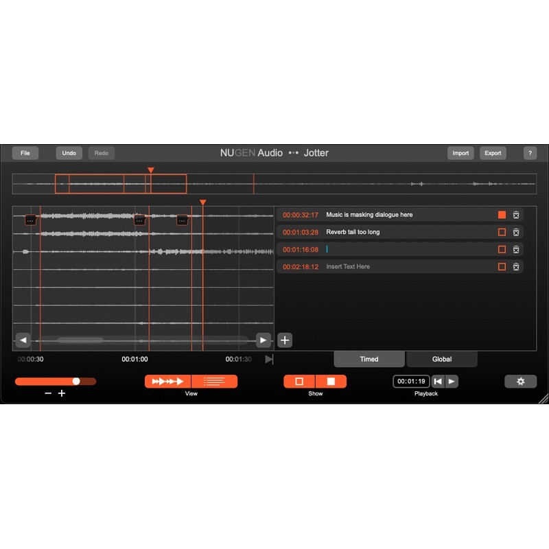 NUGEN Jotter｜音訊協作筆記插件
