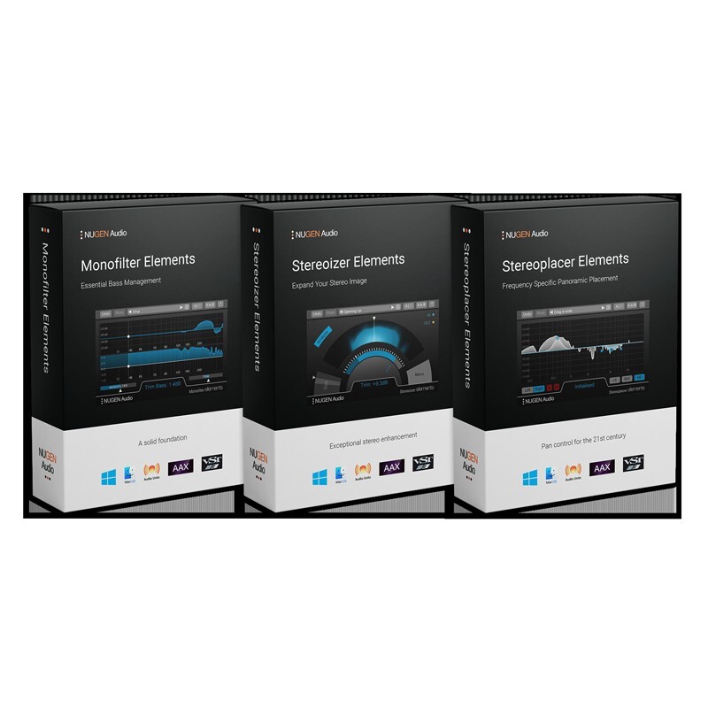 NUGEN Focus Elements｜立體聲混音輔助插件
