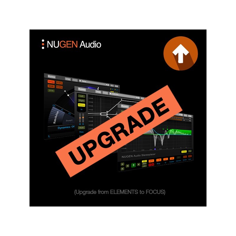 NUGEN Focus Upgrade from Elements｜立體聲混音輔助插件升級包