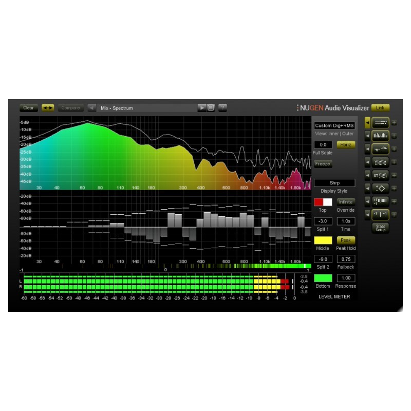 NUGEN Visualizer 2 UPG｜音訊視覺化插件升級