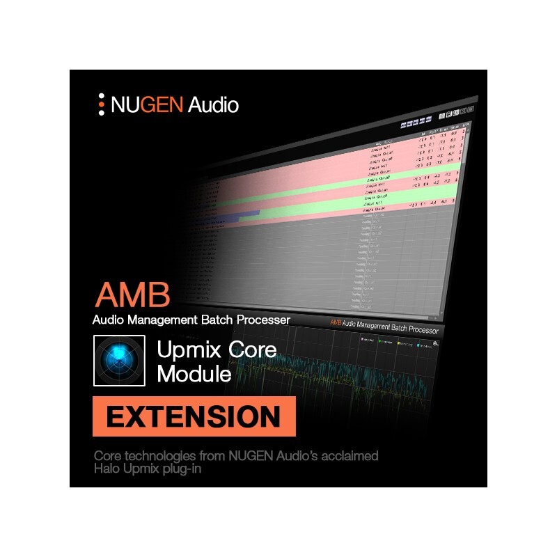 NUGEN AMB Upmix Module｜環繞聲混音模組