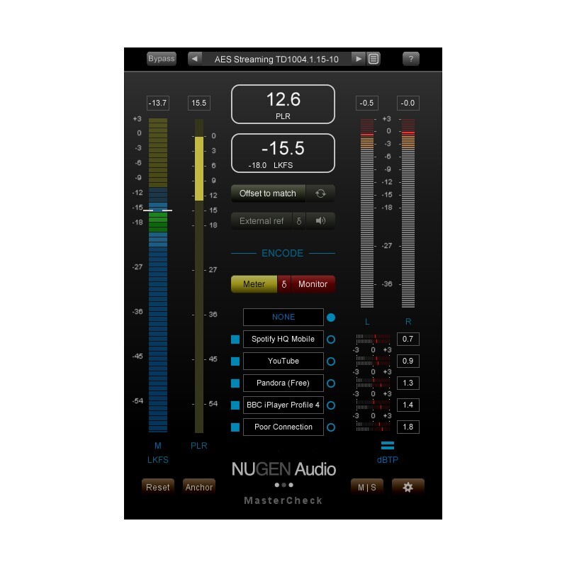 NUGEN MasterCheck｜母帶檢測工具