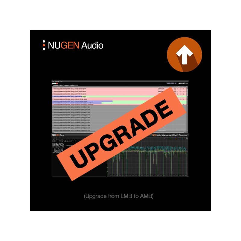NUGEN AMB Queue < LMB upgrade｜音訊批次處理升級包