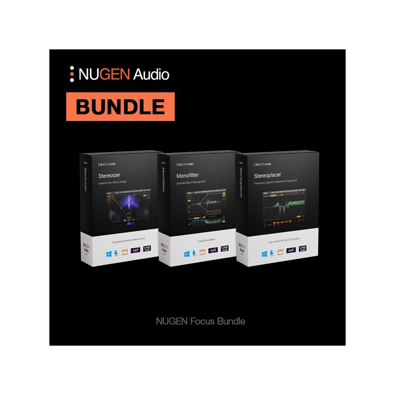 NUGEN Focus Bundle｜數位音訊插件套組