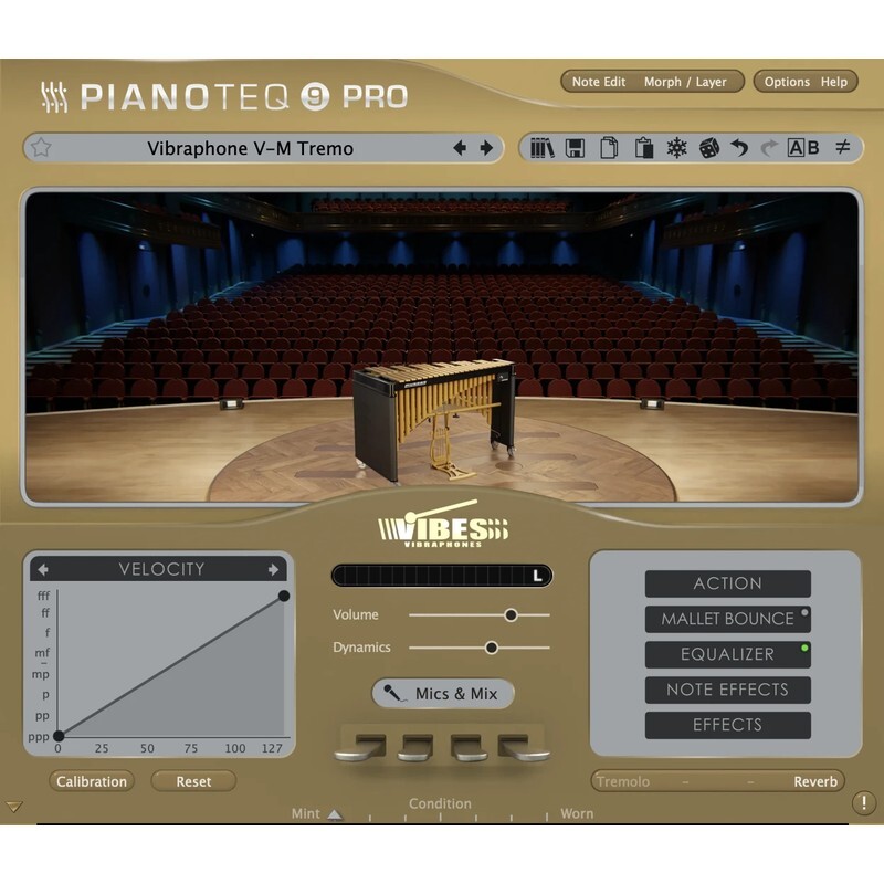 Modartt Pianoteq Vibes Add-On｜虛擬顫音琴音源擴充