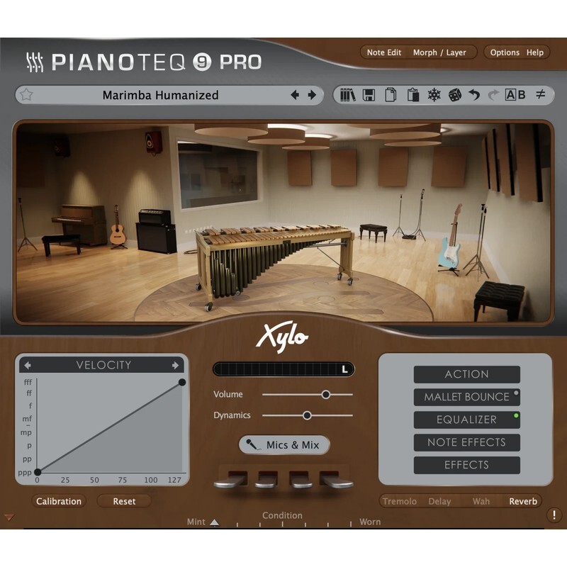 Modartt Pianoteq Xylophone Add-On｜虛擬樂器音色擴充包
