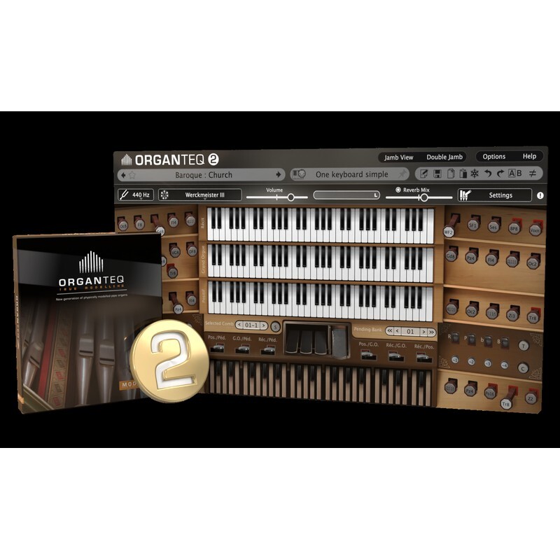 Modartt Organteq 2｜管風琴物理建模音源
