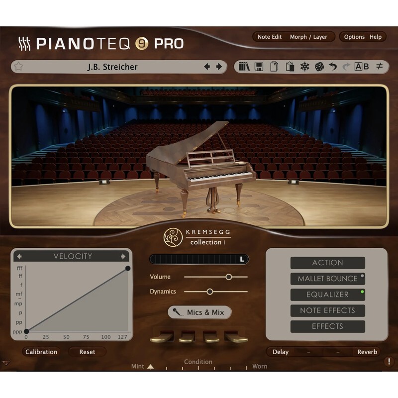 Modartt Pianoteq Kremsegg Collection 1｜歷史鍵盤樂器音源