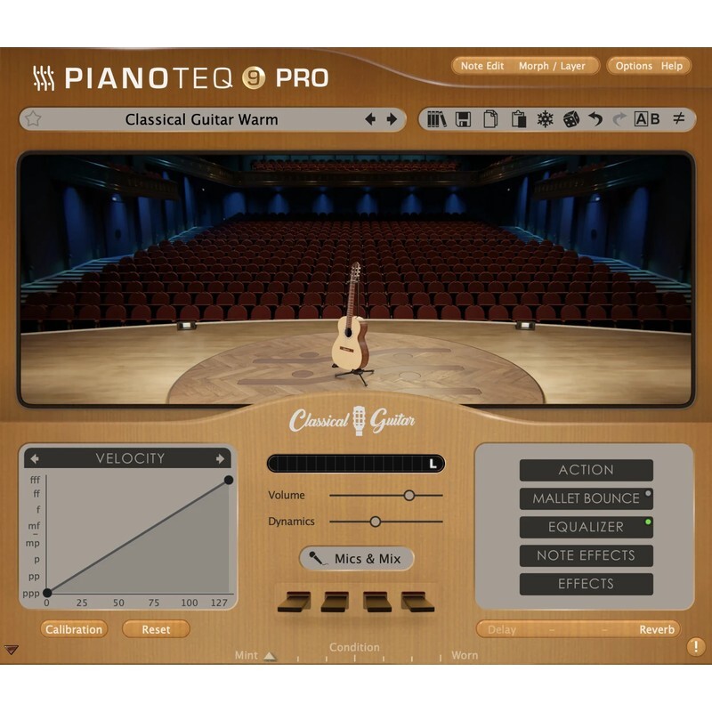 Modartt Pianoteq Classical Guitar｜古典吉他軟體音源