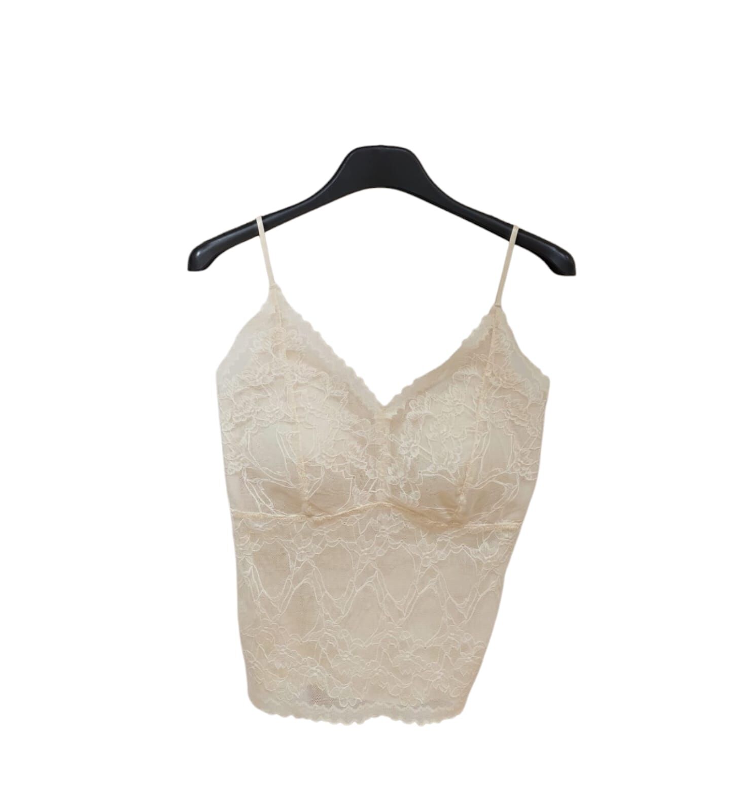 A1 #23785 長身喱士bra top - 杏色