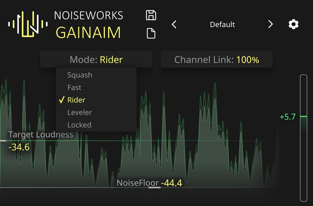 NoiseWorks GainAim｜自動增益效果器