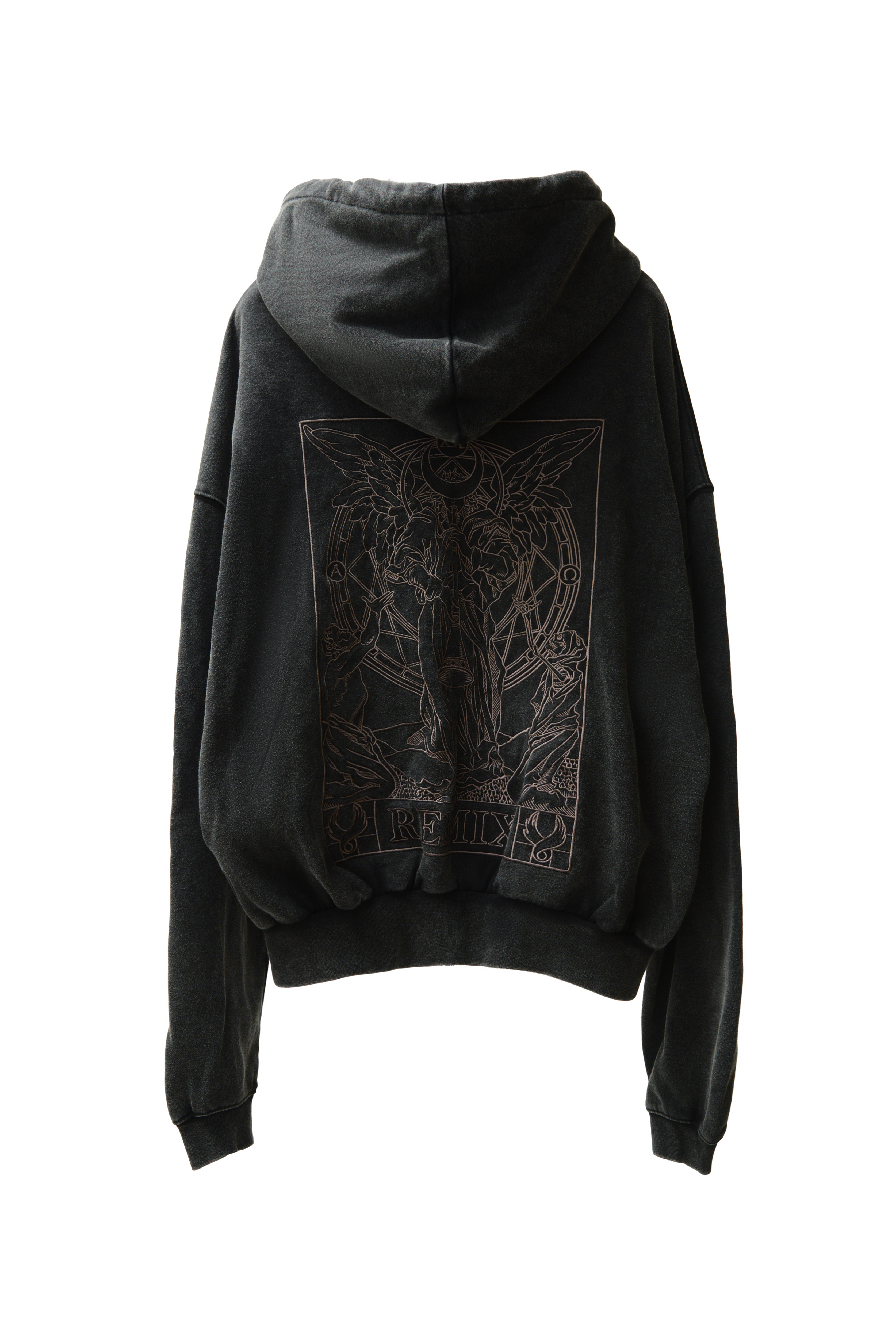 REMIX "XX ZIP Hoodie Jacket" (Black/Beige)
