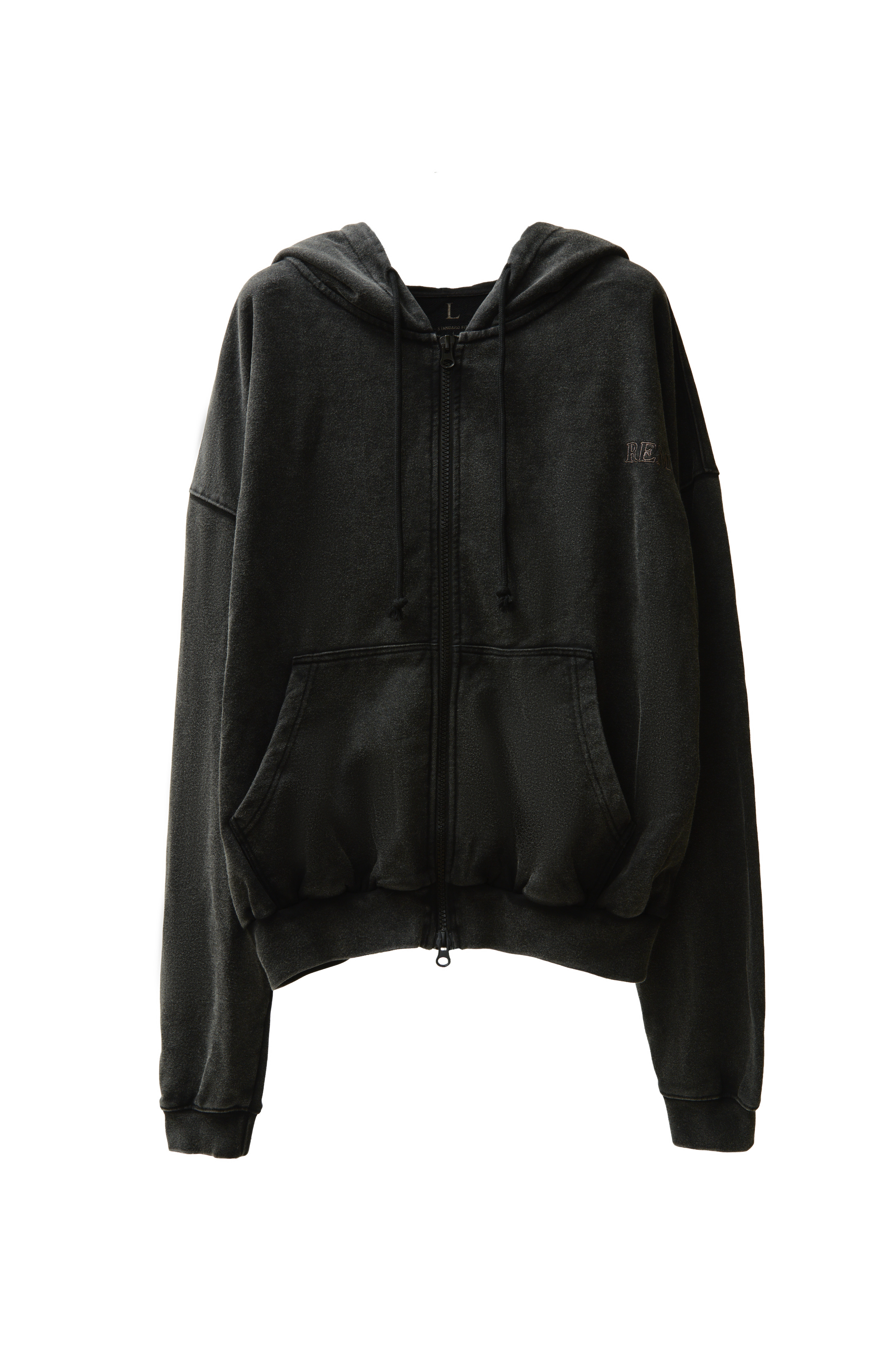 REMIX "XX ZIP Hoodie Jacket" (Black/Beige)