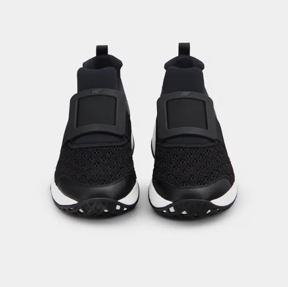 1FF0101-100 ROGER VIVIER Viv' Run Sneakers in Fabric Black (SS26) #RVW50624160KOTB999 (S-EU-E)