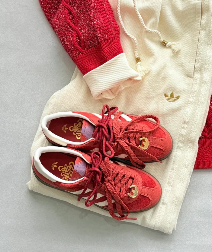 ADIDAS HANDBALL SPEZIAL 馬年限定 馬蹄 馬毛 紅色 男女鞋 KJ6299