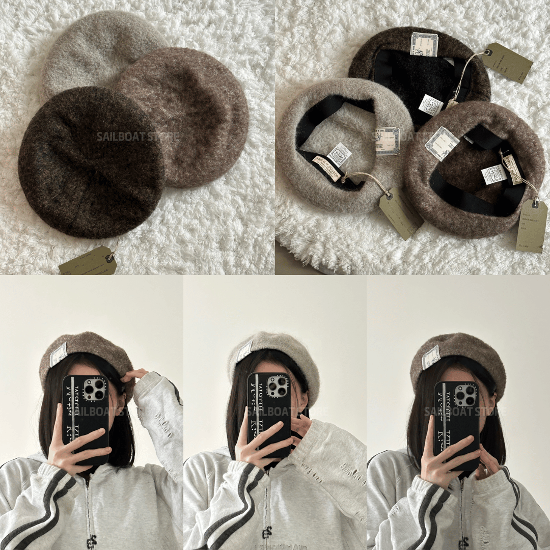 #預購 🇯🇵日本 THE H.W. DOG & CO. 馬海毛 混紡貝雷帽