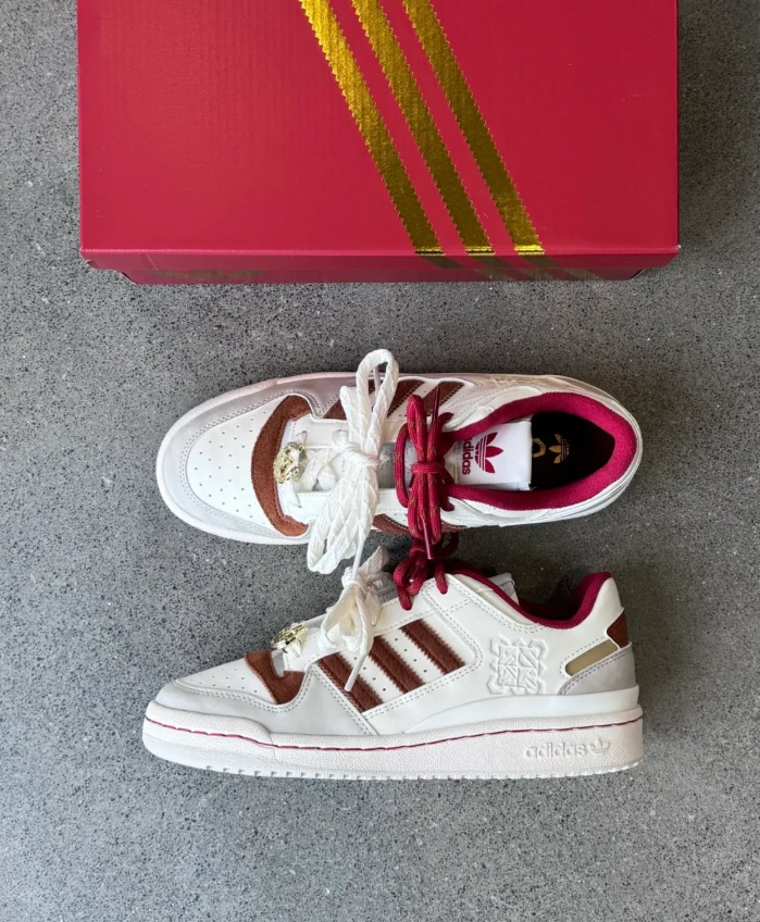 ADIDAS ORIGINALS FORUM LOW CL  馬年限定 馬蹄 馬毛 漢玉白 男女鞋 KJ8751