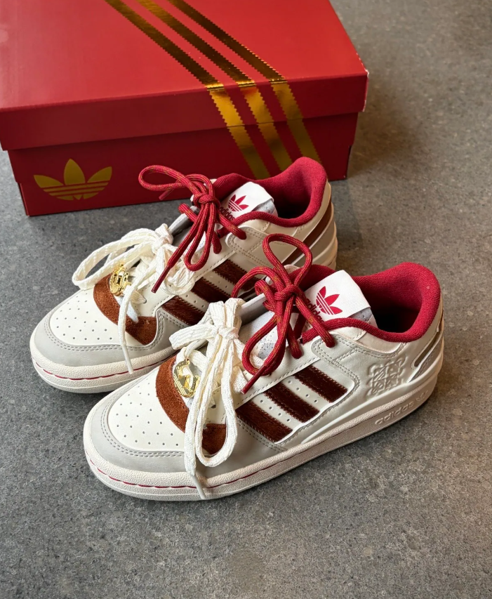 ADIDAS ORIGINALS FORUM LOW CL  馬年限定 馬蹄 馬毛 漢玉白 男女鞋 KJ8751