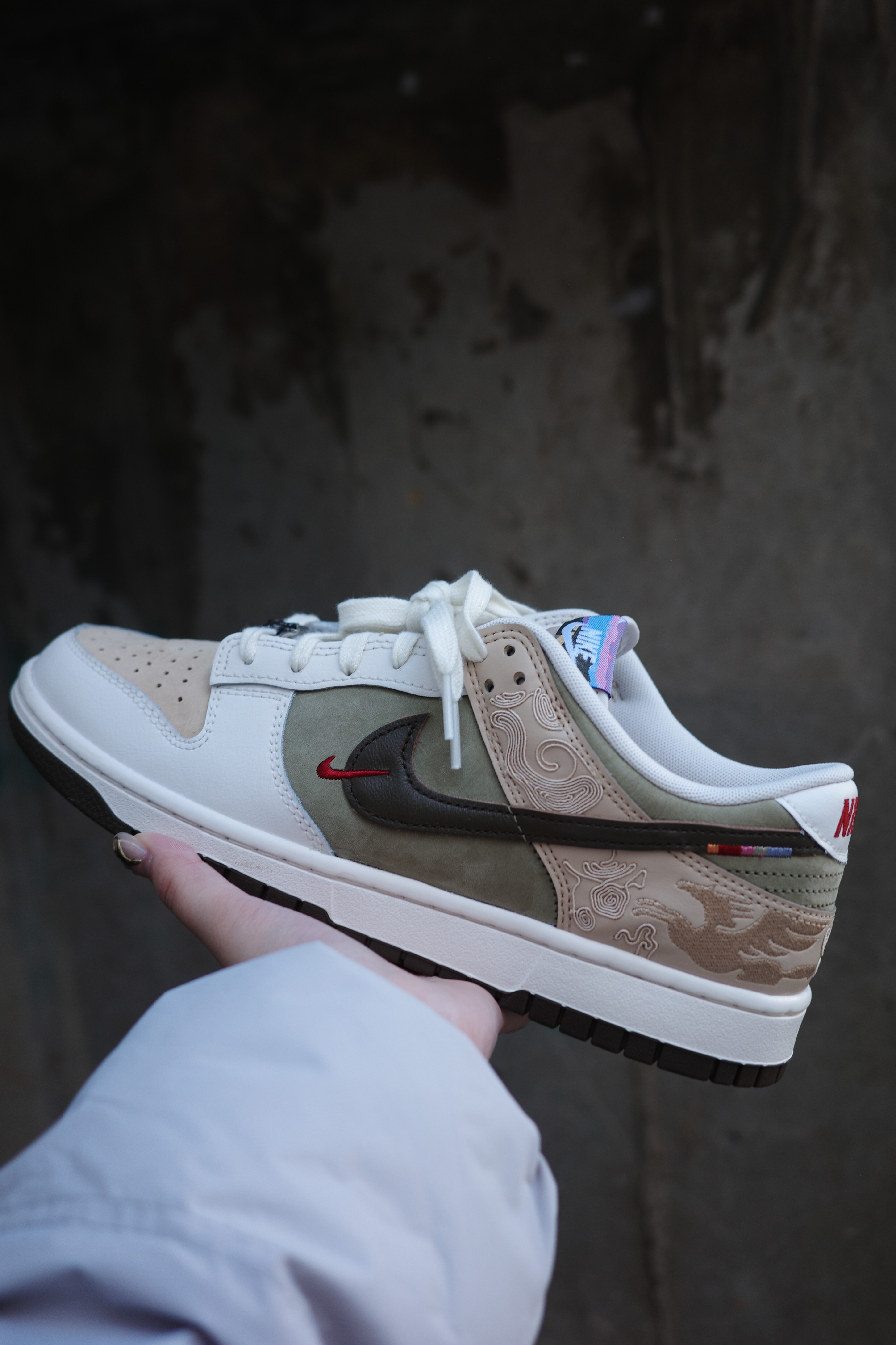 Nike Dunk Low 馬年限定 橄欖綠 CNY限定 IQ1118-220