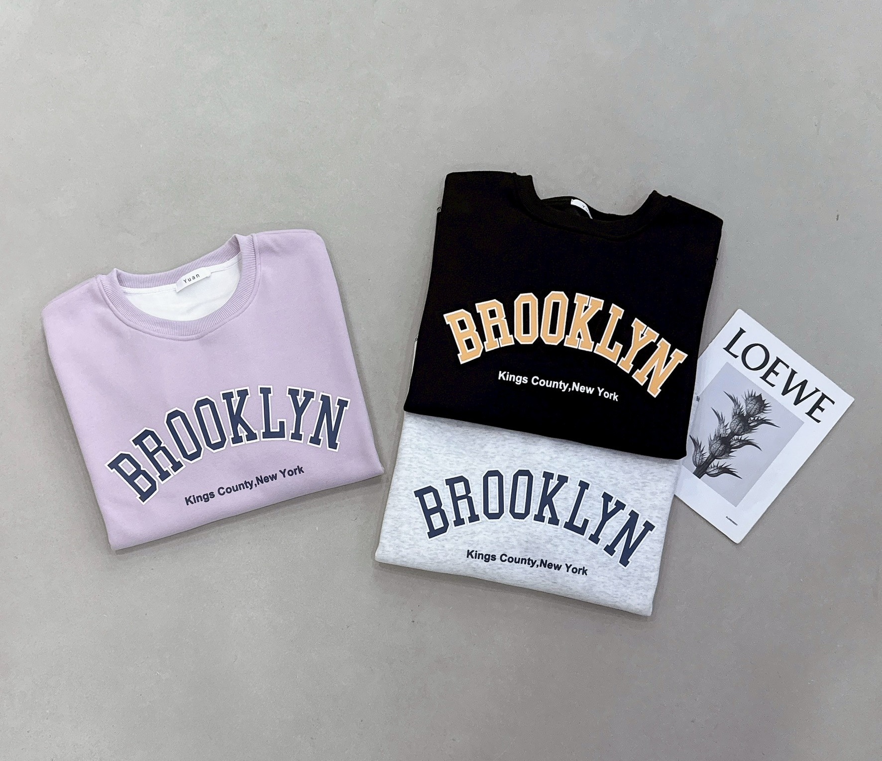 車線BROOKLYN刷毛棉質衣