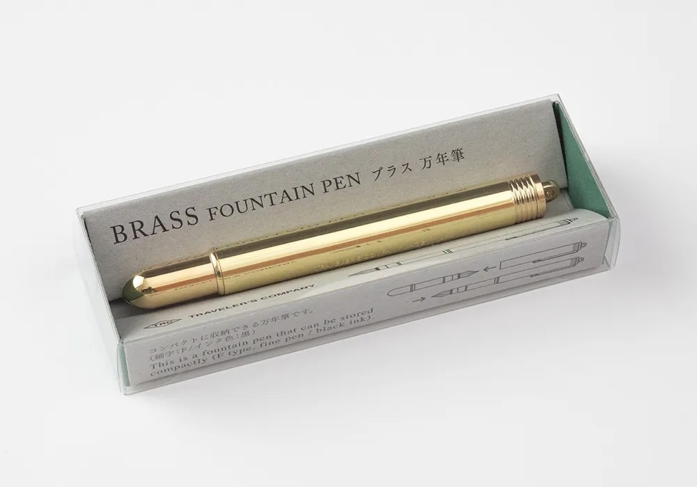 TRC Brass ｜ 黃銅鋼筆 經典再現