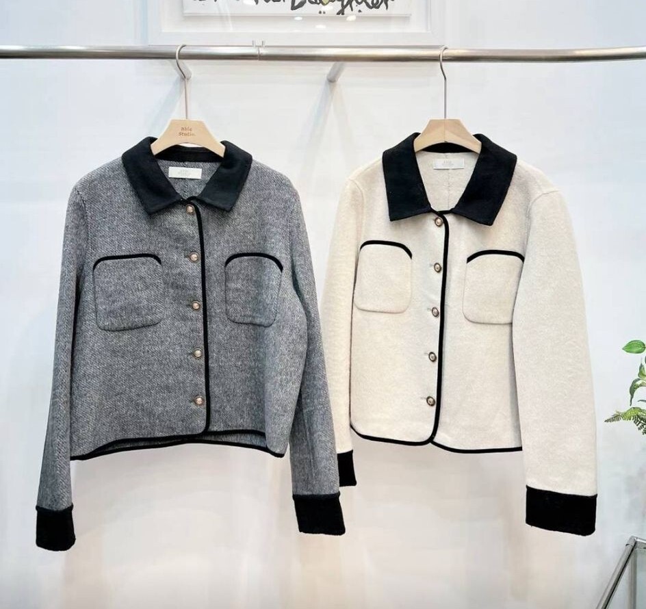 AB87羊毛80  胸 42長 20.5$599