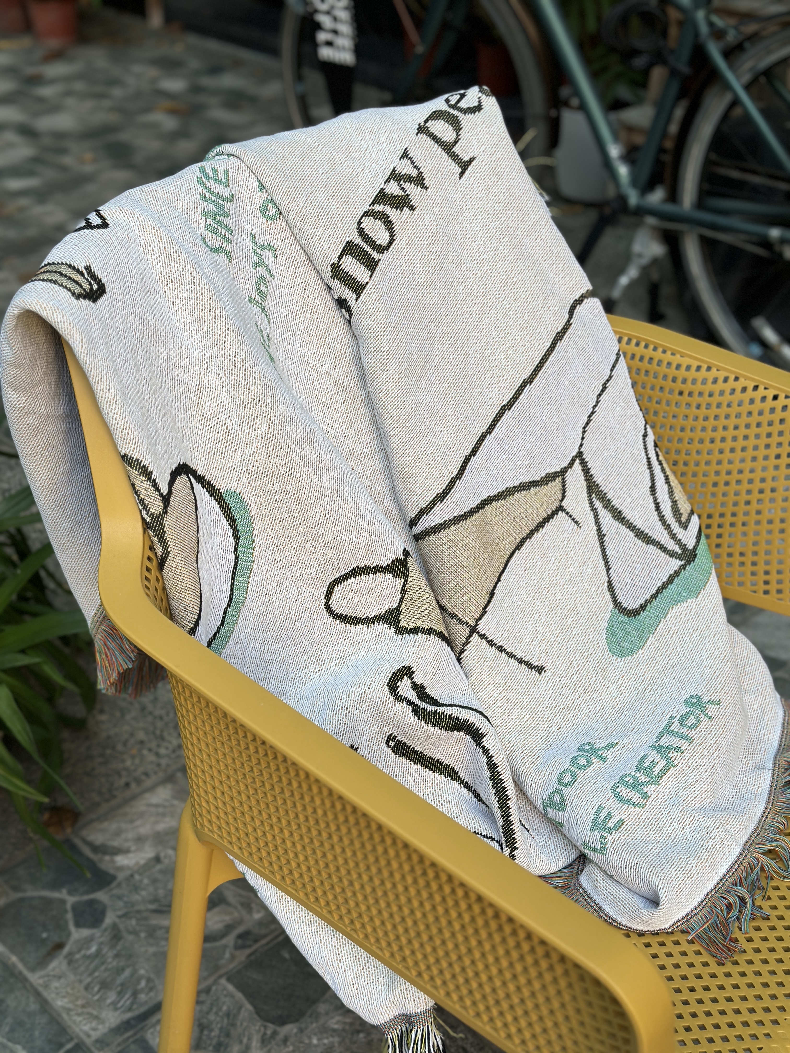 【現貨】snow peak 25年新款 針織毛毯  露營必備 冬天必備 露營毯 針織毯 空調毯 桌巾 地毯